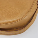 LOUIS VUITTON Epi Jeune Fille MM Shoulder Bag Beige M52156 LV Auth BA8158-14