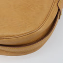 LOUIS VUITTON Epi Jeune Fille MM Shoulder Bag Beige M52156 LV Auth BA8158-16