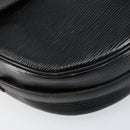 LOUIS VUITTON Epi Jeune Fille MM Shoulder Bag Black M52152 LV Auth BA8159-15