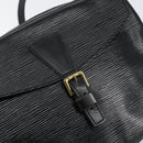 LOUIS VUITTON Epi Jeune Fille MM Shoulder Bag Black M52152 LV Auth BA8159-18