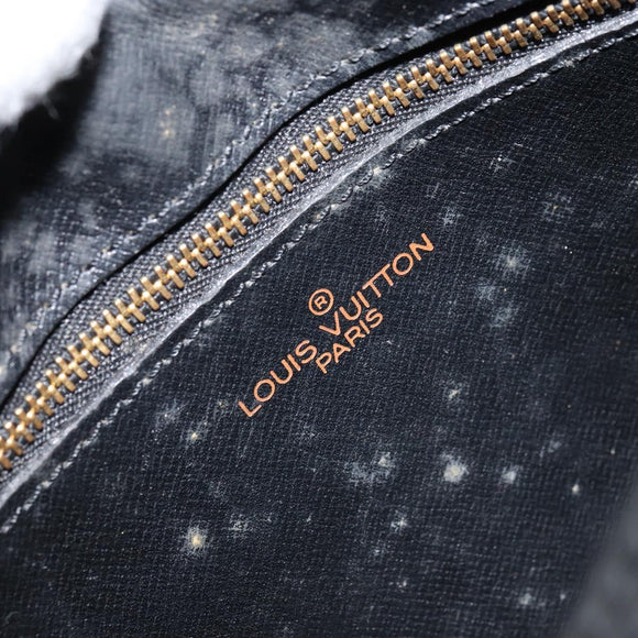 LOUIS VUITTON Epi Jeune Fille MM Shoulder Bag Black M52152 LV Auth BA8159