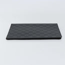 LOUIS VUITTON Damier Graphite Agenda Bureau Note Cover R20974 LV Auth BA8160-4