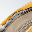 LOUIS VUITTON Monogram Vernis Houston Hand Bag Beige M91004 LV Auth BA8163-16