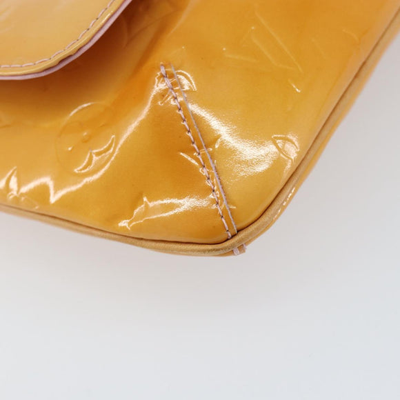 LOUIS VUITTON Vernis Thompson Street Bag Marshmallow Pink M91070 LV Auth BA8165