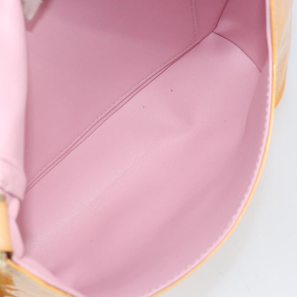 LOUIS VUITTON Vernis Thompson Street Bag Marshmallow Pink M91070 LV Auth BA8165