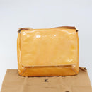 LOUIS VUITTON Vernis Thompson Street Bag Marshmallow Pink M91070 LV Auth BA8165-12