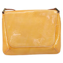 LOUIS VUITTON Vernis Thompson Street Bag Marshmallow Pink M91070 LV Auth BA8165-2