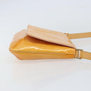 LOUIS VUITTON Vernis Thompson Street Bag Marshmallow Pink M91070 LV Auth BA8165-3