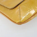 LOUIS VUITTON Monogram Vernis Thompson Street Bag Beige M91301 LV Auth BA8166-15