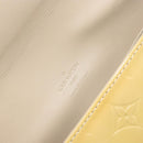 LOUIS VUITTON Monogram Vernis Thompson Street Bag Beige M91301 LV Auth BA8166-17