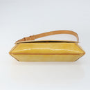 LOUIS VUITTON Monogram Vernis Thompson Street Bag Beige M91301 LV Auth BA8166-5