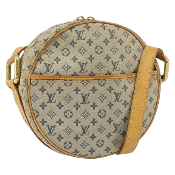 LOUIS VUITTON Monogram Mini Jeanne PM Shoulder Bag Blue M92001 LV Auth BA8168