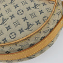 LOUIS VUITTON Monogram Mini Jeanne PM Shoulder Bag Blue M92001 LV Auth BA8168-9