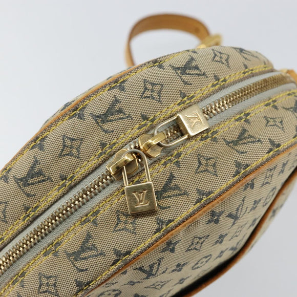 LOUIS VUITTON Monogram Mini Jeanne PM Shoulder Bag Blue M92001 LV Auth BA8168