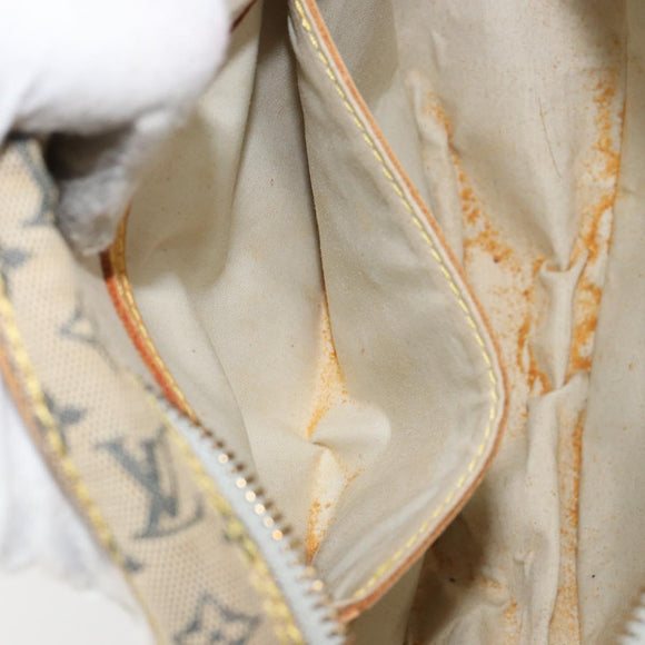 LOUIS VUITTON Monogram Mini Jeanne PM Shoulder Bag Blue M92001 LV Auth BA8168