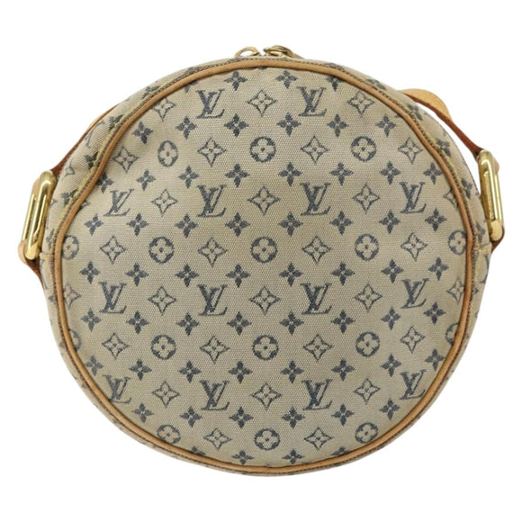 LOUIS VUITTON Monogram Mini Jeanne PM Shoulder Bag Blue M92001 LV Auth BA8168