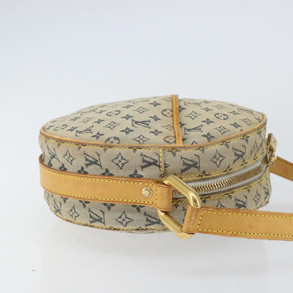 LOUIS VUITTON Monogram Mini Jeanne PM Shoulder Bag Blue M92001 LV Auth BA8168