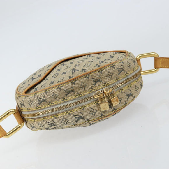 LOUIS VUITTON Monogram Mini Jeanne PM Shoulder Bag Blue M92001 LV Auth BA8168