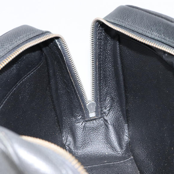 LOUIS VUITTON Taiga Trousse Toilette GM Clutch Bag Ardoise M30212 LV Auth BA8169