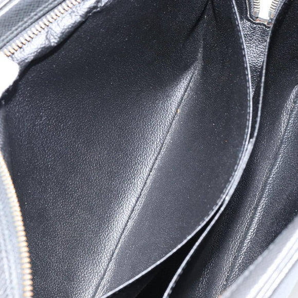 LOUIS VUITTON Taiga Trousse Toilette GM Clutch Bag Ardoise M30212 LV Auth BA8169