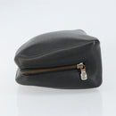 LOUIS VUITTON Taiga Trousse Toilette GM Clutch Bag Ardoise M30212 LV Auth BA8169-4