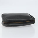 LOUIS VUITTON Taiga Trousse Toilette GM Clutch Bag Ardoise M30212 LV Auth BA8169-5