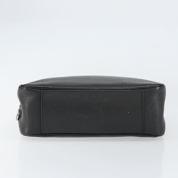 LOUIS VUITTON Taiga Trousse Toilette GM Clutch Bag Ardoise M30212 LV Auth BA8169