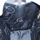 Salvatore Ferragamo Vala Hand Bag Leather 2way Navy Gold Auth BA817-20