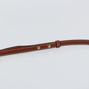 Chloe Woody Hand Bag Canvas Leather 2way Beige Gold Auth BA8173-14