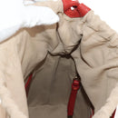 Chloe Mini Basket Roy Shoulder Bag Leather Red Gold Auth BA8174M-24