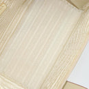 PRADA Hand Bag Leather Beige Auth BA8175-11