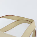 PRADA Hand Bag Leather Beige Auth BA8175-8