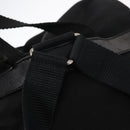 PRADA Backpack Nylon Black Silver Auth BA8176-16