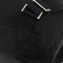 PRADA Backpack Nylon Black Silver Auth BA8176-22