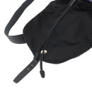 PRADA Backpack Nylon Black Silver Auth BA8176-25