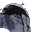 PRADA Backpack Nylon Black Silver Auth BA8176-31