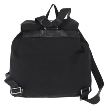 PRADA Backpack Nylon Black Silver Auth BA8176 - 0