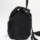 PRADA Backpack Nylon Black Silver Auth BA8176-3
