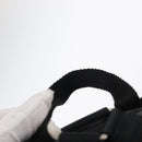 PRADA Backpack Nylon Black Silver Auth BA8176-14