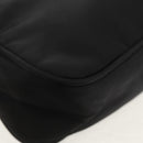 PRADA Hand Bag Nylon Black Silver Auth BA8177V-10