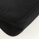 PRADA Hand Bag Nylon Black Silver Auth BA8177V-12
