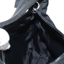 PRADA Hand Bag Nylon Black Silver Auth BA8177V-19