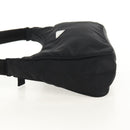PRADA Hand Bag Nylon Black Silver Auth BA8177V-4