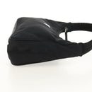 PRADA Hand Bag Nylon Black Silver Auth BA8177V-5