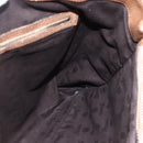 GUCCI GG Canvas Tote Bag Beige Silver 232946 Auth BA8182-18