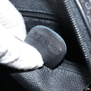 GUCCI Micro GG Canvas Shoulder Bag PVC Black Gold 007 104 0088 Auth BA8187-22