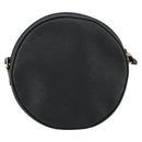 GUCCI Micro GG Canvas Shoulder Bag PVC Black Gold 007 104 0088 Auth BA8187-3