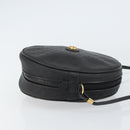 GUCCI Micro GG Canvas Shoulder Bag PVC Black Gold 007 104 0088 Auth BA8187-4