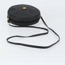 GUCCI Micro GG Canvas Shoulder Bag PVC Black Gold 007 104 0088 Auth BA8187-7