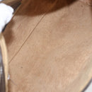 GUCCI GG Supreme Web Sherry Line Bag PVC Beige Gold 89 02 017 Auth BA8189-19